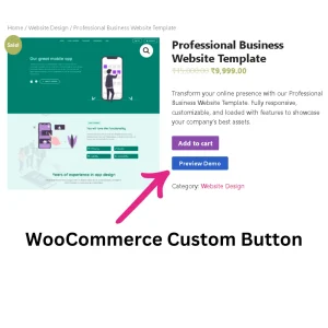 INB WooCommerce Custom Button plugin