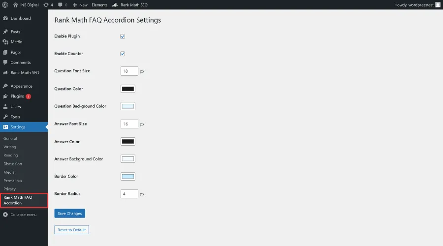 Convert Rank Math FAQ to Accordion Plugin