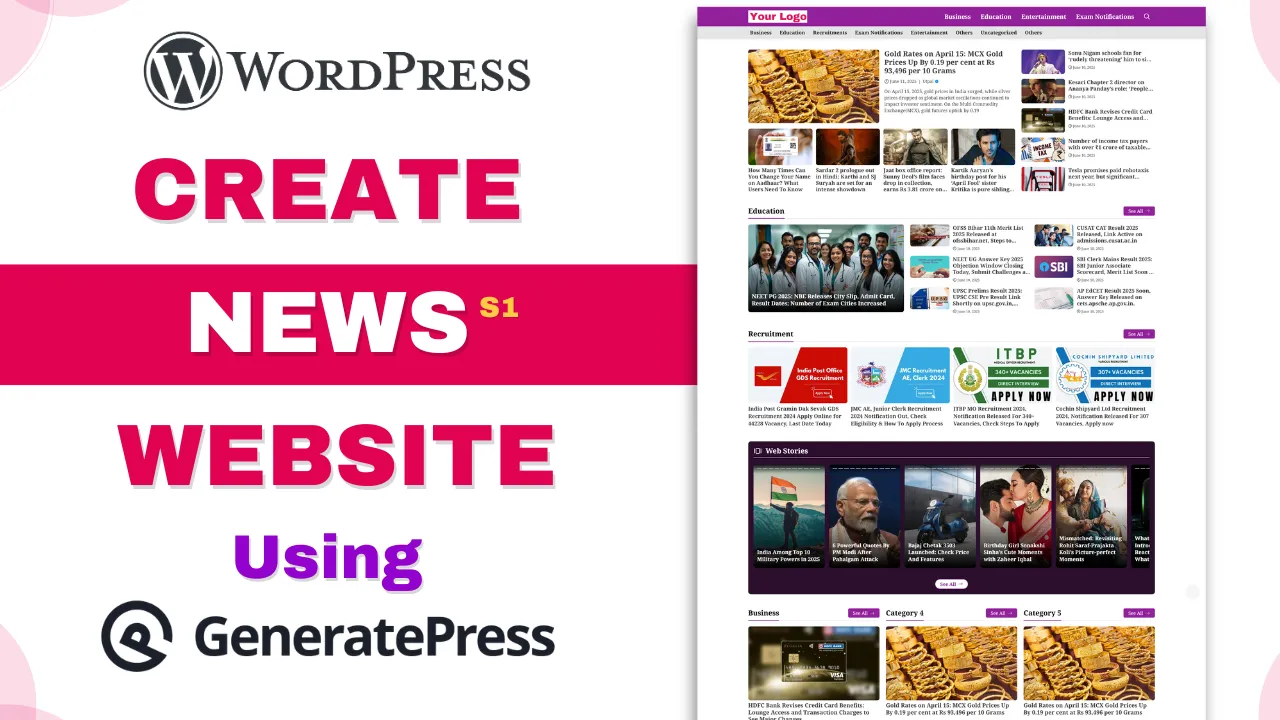 GP Newspaper Template